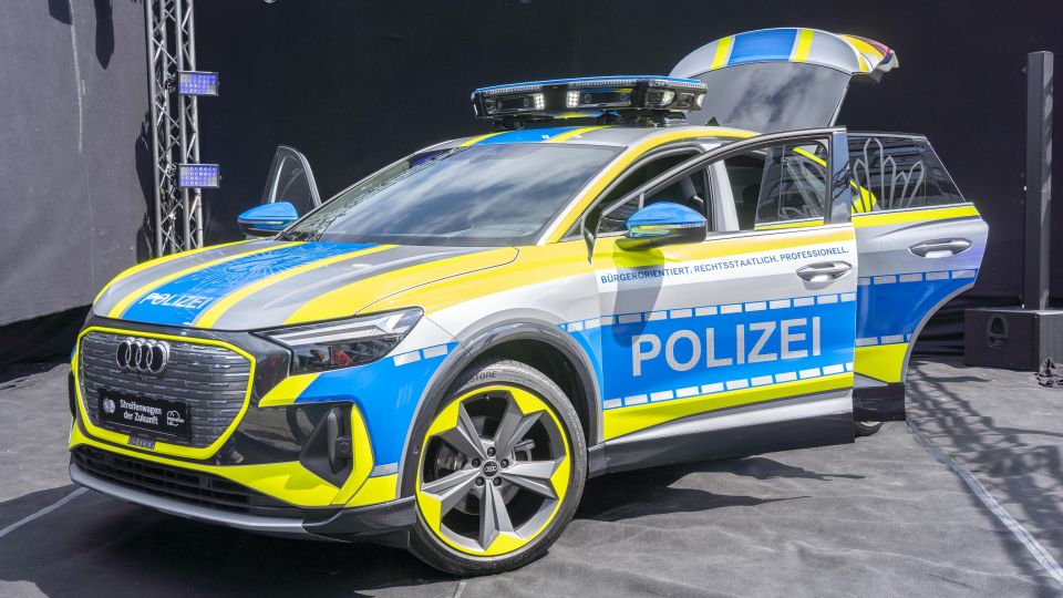 Streifenwagen der Zukunft