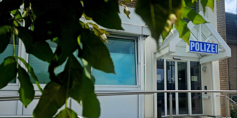 Eingang Polizeibehörde Olpe